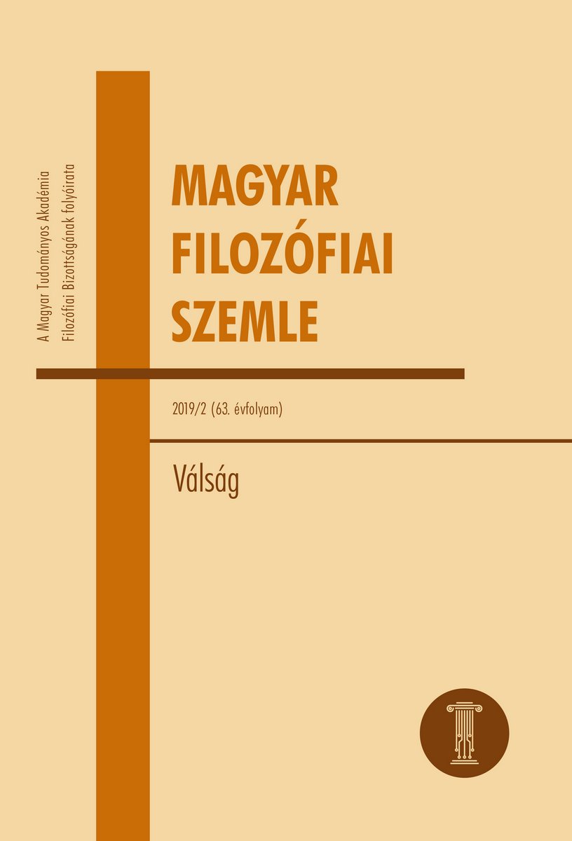 Magyar Filozófiai Szemle 2019/2.