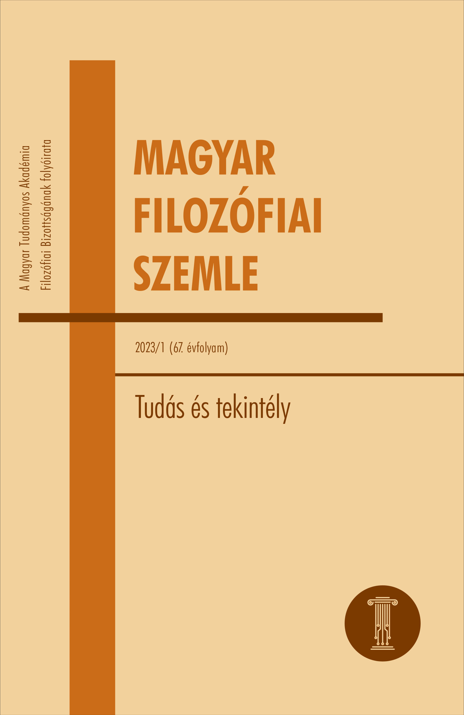 Magyar Filozófiai Szemle 2023/1.