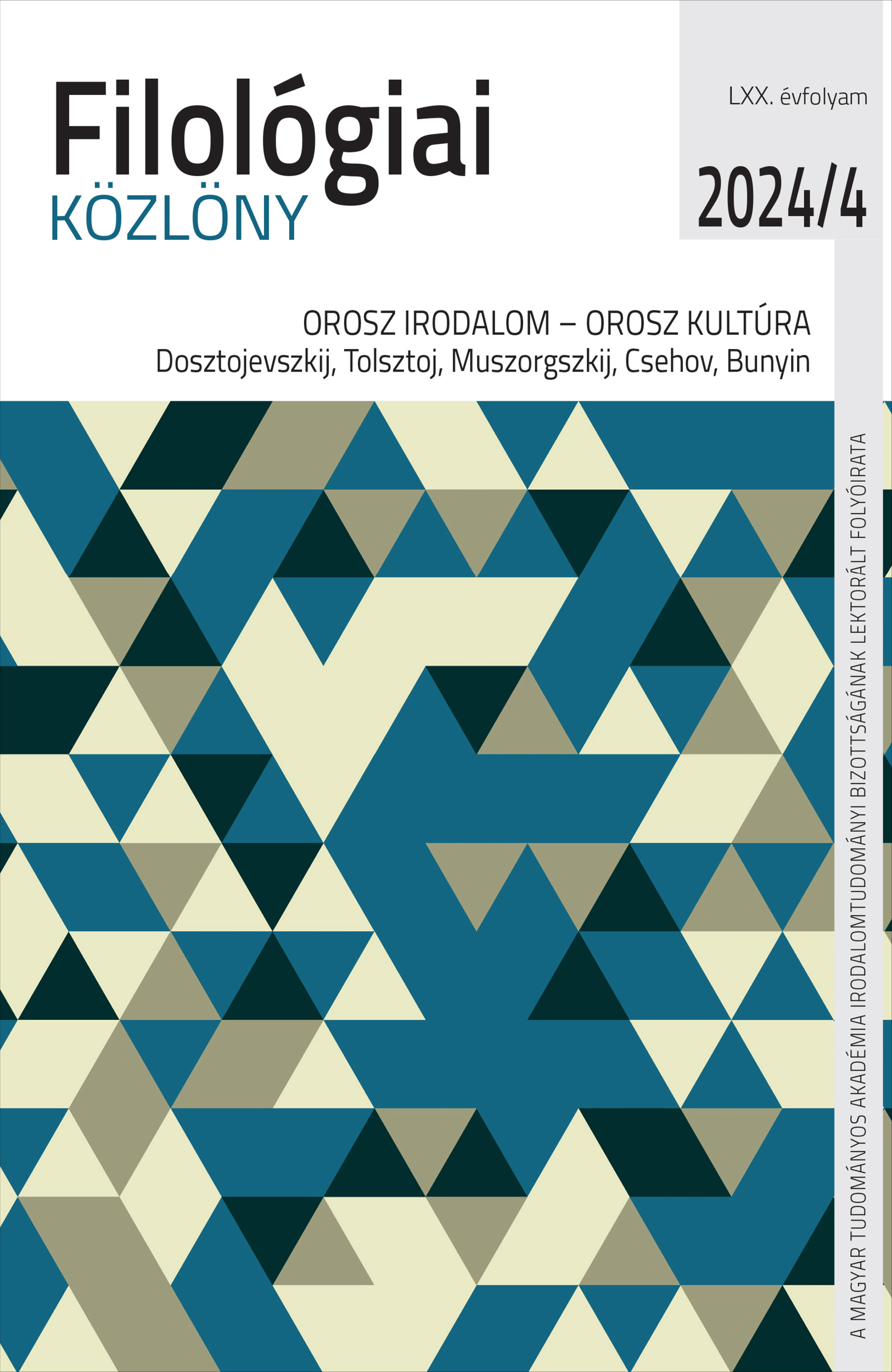 Filológiai Közlöny 2024/4.